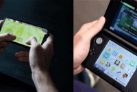 Portable Gaming Battle Phones or Handheld Consoles