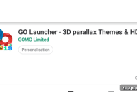 GO Launcher 3D Parallax Themes and HD Wallpapers