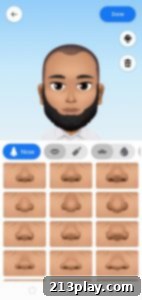 Facebook Avatars: Unveiling the Feature & Crafting Your Free Digital Self 11 Avatar Nose