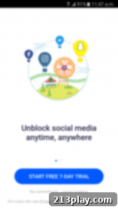 Betternet VPN Free App Interface