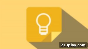 Google Keep Logo - A simple and effective note-taking and list-making app for students.