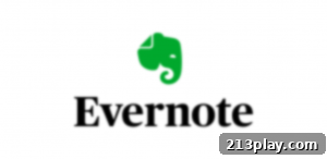 Evernote Logo - A powerful note-taking and organization app for students and professionals.