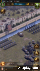 Imperial Ascent Frostfire Saga 3 Rise of Empires: Ice and Fire battle scene with dragons and troops