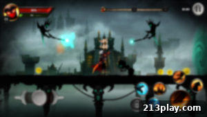 Stickman Legends Gameplay Screenshot