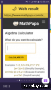 Socratic App Interface showing a math problem